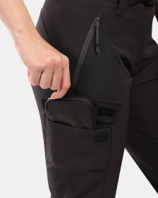 KILPI BELVELA-W Černé dámské outdoorové kalhoty