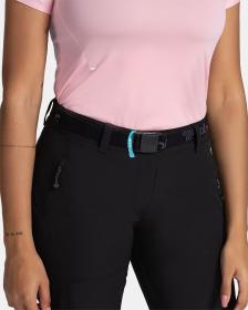 KILPI BELVELA-W Čierne dámske outdoorové nohavice