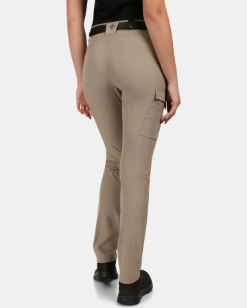 KILPI BELVELA-W Khaki dámské outdoorové kalhoty