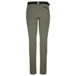 Kilpi BELVELA-W khaki dámské outdoorové kalhoty