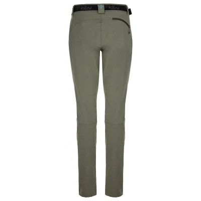 Kilpi BELVELA-W khaki dámské outdoorové kalhoty