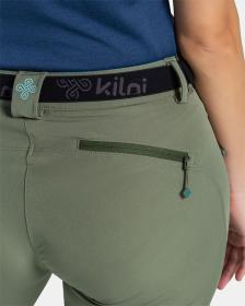 Kilpi BELVELA-W khaki dámské outdoorové kalhoty