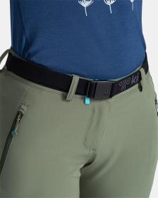 Kilpi BELVELA-W khaki dámské outdoorové kalhoty