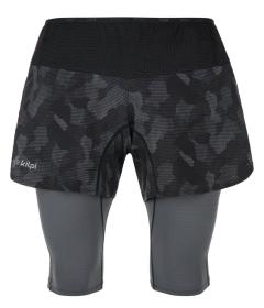 Kilpi BERGEN-M černé pánské běžecké šortky