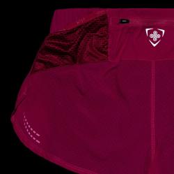 Kilpi BERGEN-W růžové dámské běžecké kraťasy