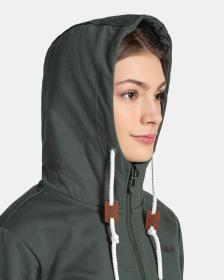 KILPI BERY-W Tmavě zelená dámská mikina