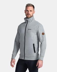 KILPI BOBBY-M Světle šedá pánská mikina KILPI BOBBY-M Světle šedá pánská mikina