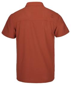 Kilpi BOMBAY-M tmavě červená pánská outdoorová košile