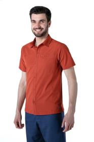 Kilpi BOMBAY-M tmavě červená pánská outdoorová košile