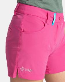 KILPI BREE-W Růžové dámské šortky