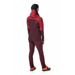 Kilpi BRODELIA-W tmavě červené dámské outdoorové kalhoty POUZE 44 (VÝPRODEJ)