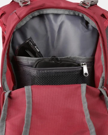 KILPI CADENCE 10-U Tmavě červený unisex běžecký batoh