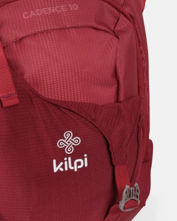 KILPI CADENCE 10-U Tmavě červený unisex běžecký batoh