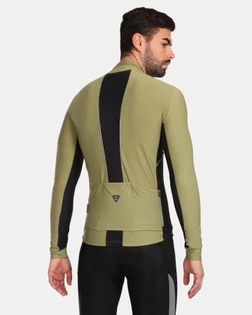 KILPI CAMPOS-M Zelený pánský cyklistický dres