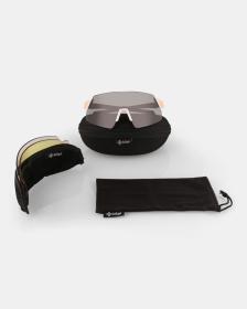 KILPI CARACO-U Světle růžové unisex sluneční brýle