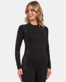 KILPI CAROL-W Čierne dámske termoprádlo