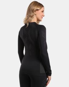 KILPI CAROL-W Čierne dámske termoprádlo