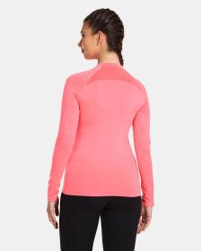 KILPI CAROL-W Růžové dámské termo tričko