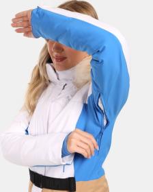 KILPI CARRIE-W Bílá dámská lyžařská bunda