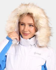 KILPI CARRIE-W Bílá dámská lyžařská bunda