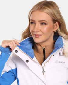 KILPI CARRIE-W Bílá dámská lyžařská bunda