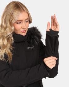 KILPI CARRIE-W Černá dámská lyžařská bunda