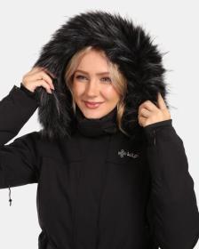 KILPI CARRIE-W Černá dámská lyžařská bunda POUZE 38 (VÝPRODEJ)