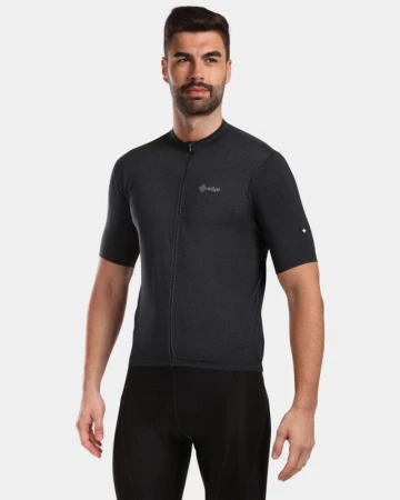 KILPI CAVALET-M Černý pánský cyklistický dres KILPI CAVALET-M Černý pánský cyklistický dres