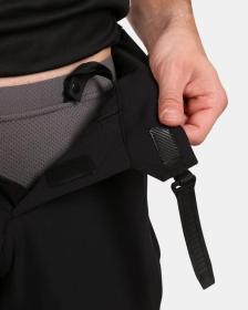 KILPI CAVALET-M Černý cyklistický dres + KILPI HIXON-M Černé cyklistické kraťasy