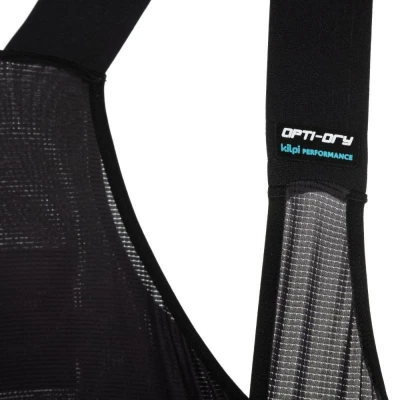 KILPI CAVALET-M Černý cyklistický dres + Kilpi MURIA-M modré cyklistické kraťasy