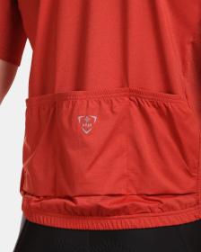 KILPI CAVALET-M Tmavo červený pánsky cyklistický dres