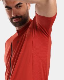 KILPI CAVALET-M Tmavo červený pánsky cyklistický dres