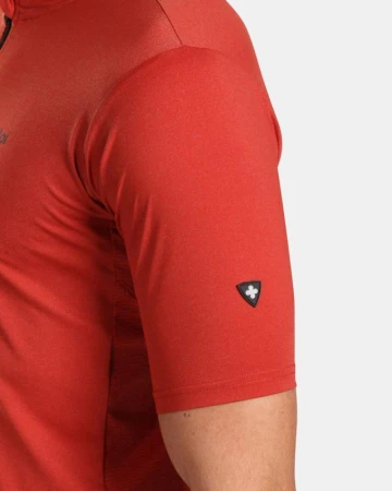KILPI CAVALET-M Tmavě červený pánský cyklistický dres