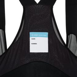 KILPI CAVALET-M Žlutý cyklistický dres + Kilpi MURIA-M modré cyklistické kraťasy