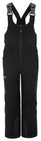 Kilpi CHARLIE-J čierne detské lyžiarske nohavice