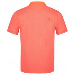 Kilpi COLLAR-M korálové pánské funkční polo tričko