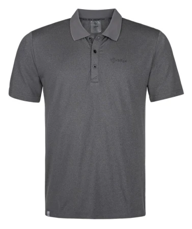 Kilpi COLLAR-M černé pánské polo tričko Kilpi COLLAR-M černé pánské polo tričko