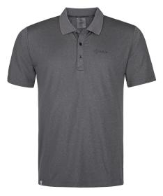 Kilpi COLLAR-M čierne pánske polo tričko