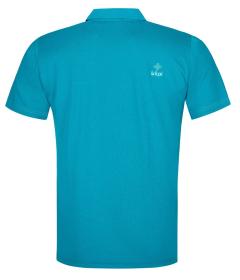 Kilpi COLLAR-M tyrkysové pánské polo tričko