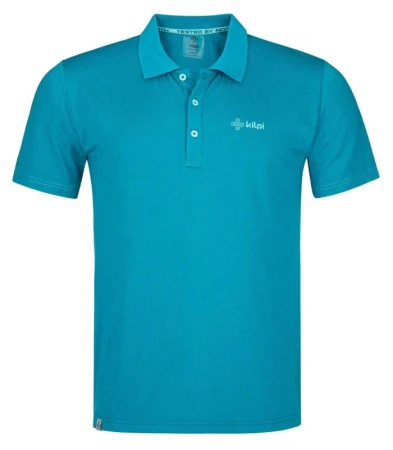 Kilpi COLLAR-M tyrkysové pánské polo tričko Kilpi COLLAR-M tyrkysové pánské polo tričko