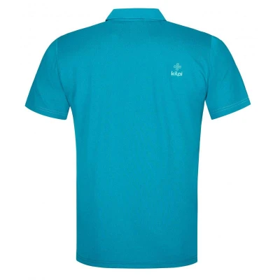 Kilpi COLLAR-M tyrkysové pánské polo tričko