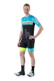 Kilpi CORRIDOR-M svetlomodrý cyklistický dres