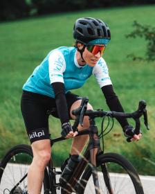 KILPI CORRIDOR-W Modrý dámský cyklistický dres