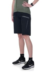 KILPI CORRIDOR-W Modrý cyklistický dres + Kilpi TRACKEE-W černé cyklistické kraťasy