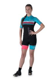 Kilpi CORRIDOR-W světle modrý dámský cyklodres