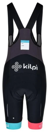Kilpi CORRIDOR-W světle modrý cyklistický dres + Kilpi MURIA-W černé cyklistické kraťasy