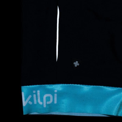 Kilpi CORRIDOR-W světle modrý cyklistický dres + Kilpi MURIA-W černé cyklistické kraťasy