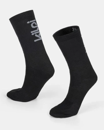 KILPI CYCLER-U Černé unisex cyklistické ponožky