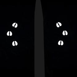 Kilpi DARYL-J černé dětské lyžařské kalhoty