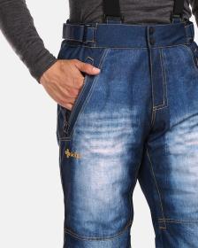 KILPI DENIMO-M Tmavě modré pánské lyžařské kalhoty